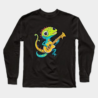 Groovy Gecko Long Sleeve T-Shirt